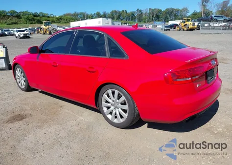 2013 Audi A4 2.0T Premium from USA, damaged, VIN WAUBFAFLXDN039960